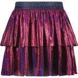 B. Nosy - Y408-5741 - Meisjes Rok - Roze - Plissé Stof - Elastische Tailleband Navy