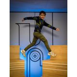 B.Nosy - Y408-6323 - Jongens Trui - Blauw en Groen - Sweater