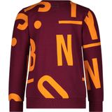 B.NOSY jongens sweater - Wijn rood