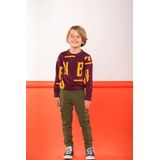 B.NOSY jongens sweater - Wijn rood