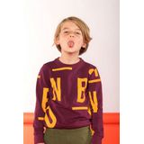 B.NOSY jongens sweater - Wijn rood
