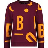B.NOSY jongens sweater - Wijn rood