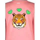 B.Nosy Meisjes sweater saly geranium