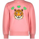 B.Nosy Meisjes sweater saly geranium