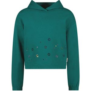 B.Nosy Meisjes sweater - Stella - Storm groen