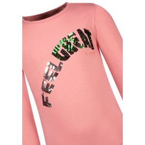 B Nosy Meisjes top - Tara - Geranium roze