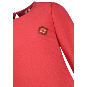 Meisjes top - Teddy - Zacht rood