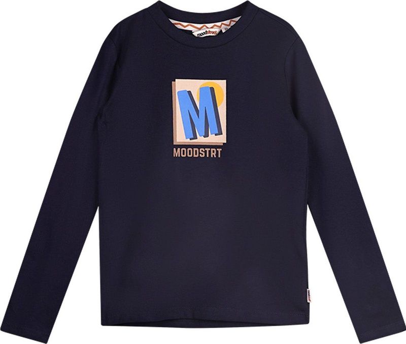 Moodstreet jongens longsleeve - Zwart