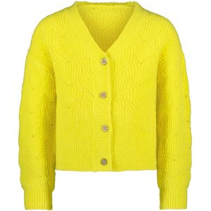 Like FLO - Deau Knitted Cardigan - Vest - Lime