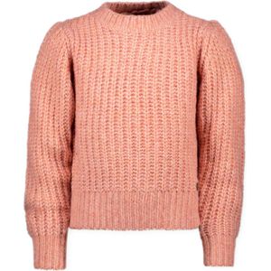 Like FLO Door Knitted Sweater Truien & Vesten Meisjes - Sweater - Hoodie - Vest- Oranje