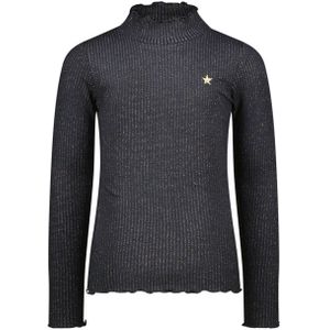 Like Flo meisjes longsleeve - Antracite