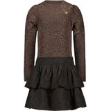 Like Flo - F409-5824 - Meisjes Jurk - Multi Colour - Jerseyjurken