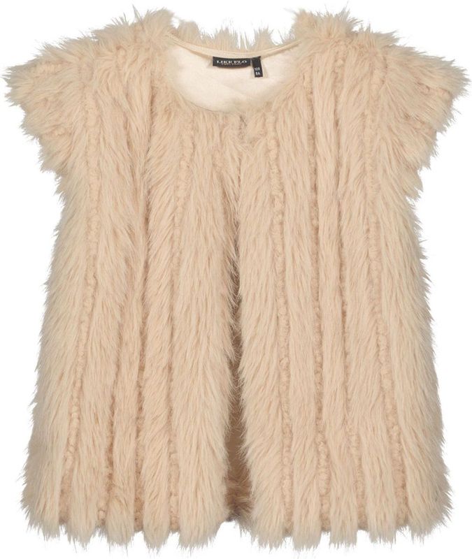 Like Flo - Gilet - Taupe - Meisjes