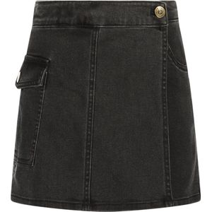 Like Flo meisjes rok - Black denim