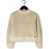 Like FLO Donya Knitted Sweater Truien & Vesten Meisjes - Sweater - Hoodie - Vest- Beige