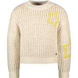 Like FLO Donya Knitted Sweater Truien & Vesten Meisjes - Sweater - Hoodie - Vest- Beige