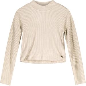 Like Flo Meisjes shirt rib melee - Elke - Kit