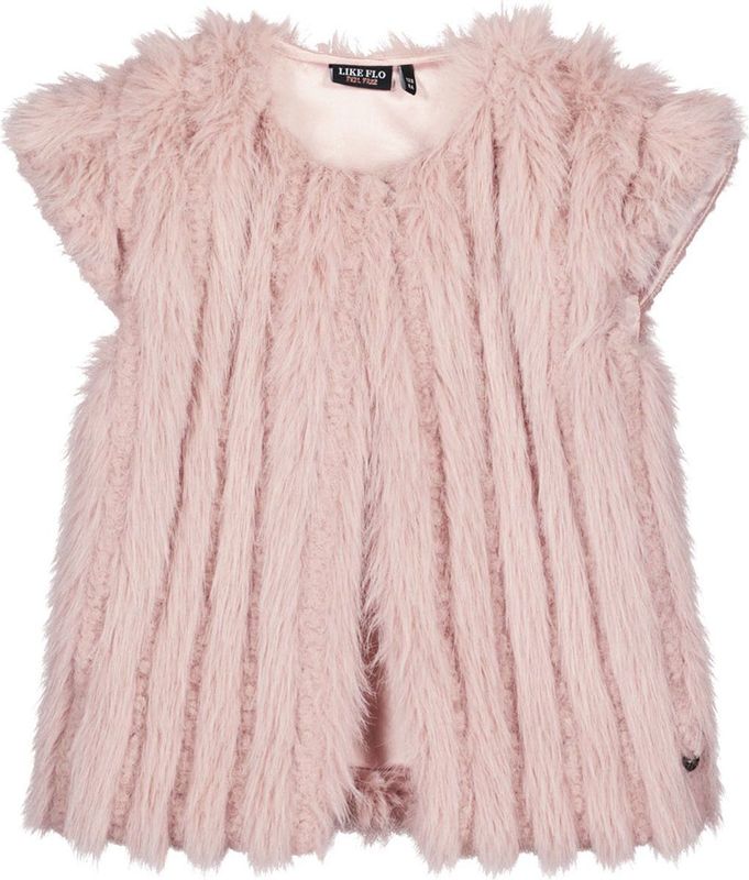 Like Flo - F408-5317 Gilet - Roze - Katoen