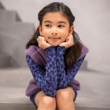 Like Flo F408-5813 Meisjes Jurk - Maat 134