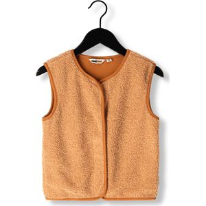 Moodstreet Gilet Vajen Blazers Meisjes - Bruin - Maat 110/128