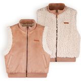 NoNo - Reversible Gilet - Taupe - Meisjes