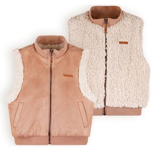 NoNo - Reversible Gilet - Taupe - Meisjes
