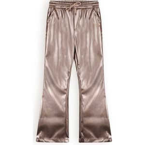 Pantalon - Bronze - Faux Leren - Flared
