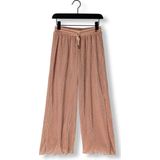 Palazzo Broek - Shiny Geprint - Jersey - Zwart