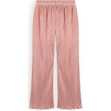 Palazzo Broek - Shiny Geprint - Jersey - Zwart