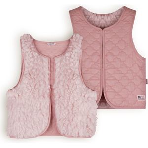 NoNo - Reversible Gilet - Oud Rose - Voor Meisjes