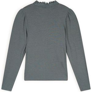 NONO - Rib jersey shirt Koss - Bushy Grey4