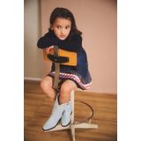 NoNo - Jurk - Marine - Voor Meisjes - Maat 122-128