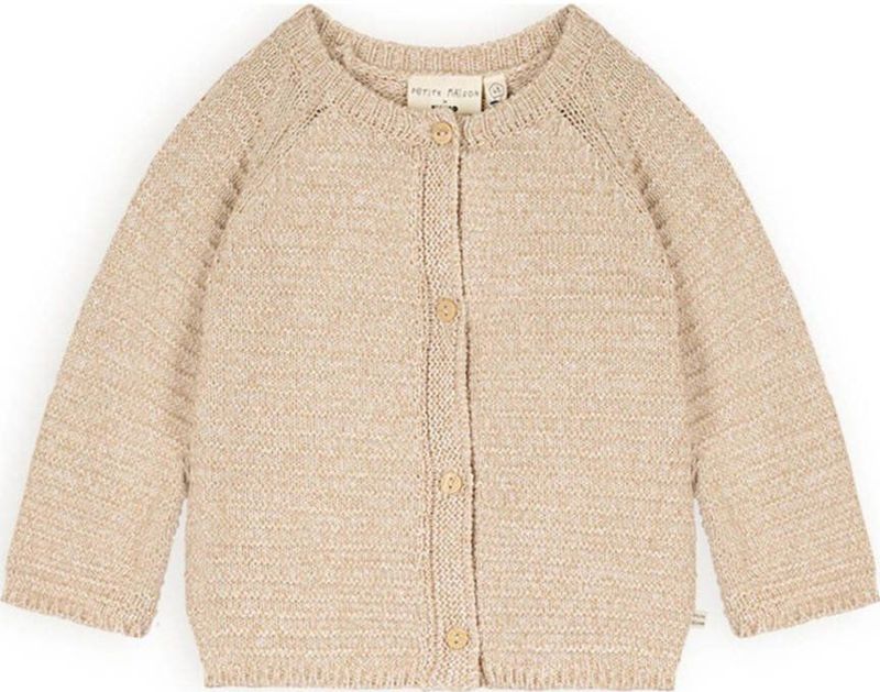 Petite Maison - Vest - Katoen en Acryl - Grof Gebreid