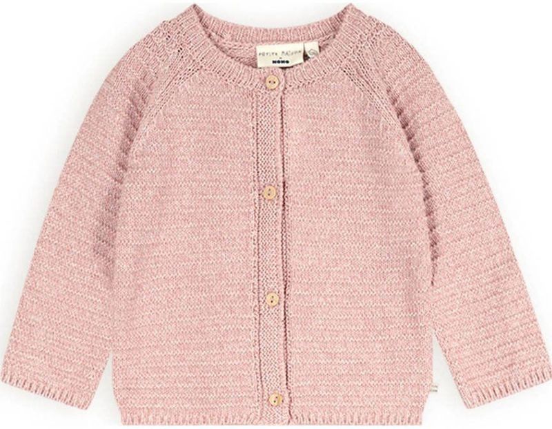 Petite Maison - Vest - Zacht - Katoenmix - Ronde Hals - Lange Mouwen