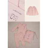 Petite Maison - Romper en Babybroek - Meerkleurig - Katoen