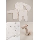 Petite Maison - Longsleeve Ko - AOP Grey