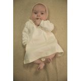 Petite Maison - Jurk - Katoen - Met Knoopsluiting - Lange Mouwen - Ronde Hals