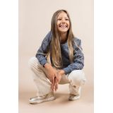 MAYCE Winter flair broek meisjes - rib velours, kit