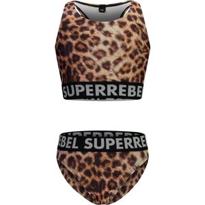 SuperRebel - Meisjesbikini - Multicolor - Polyester