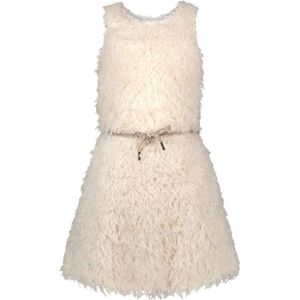 Like Flo - F412-5802 Jurk - Roze - Jersey - Met Taillekoord