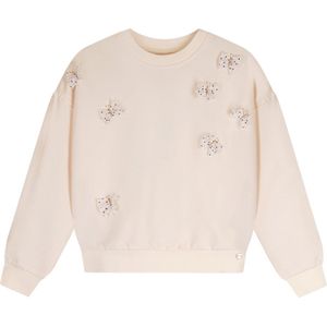 NoNo meisjes sweater - Ecru