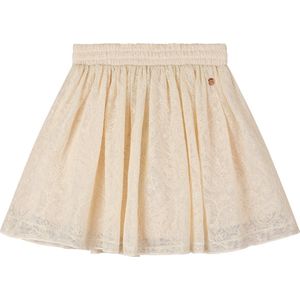 NoNo - Ninu - Zomer Rok - Ivoor Wit - Embroidery Mesh