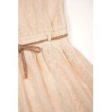 NoNo meisjes jurk - Ecru