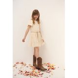 NoNo meisjes jurk - Ecru