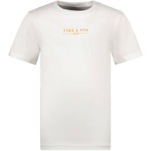 TYGO & vito - T-shirt Tein Wit - White - Maat 146-152