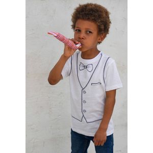 TYGO & vito - T-Shirt - Wit - Katoen