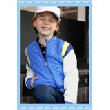 B.Nosy - James - Baseball Jacket - Blauw - Waterafstotend