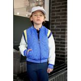 B.Nosy - James - Baseball Jacket - Blauw - Waterafstotend