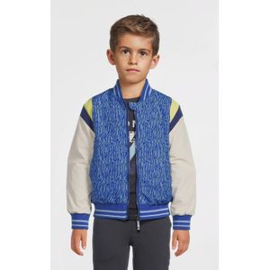 B.Nosy - James - Baseball Jacket - Blauw - Waterafstotend