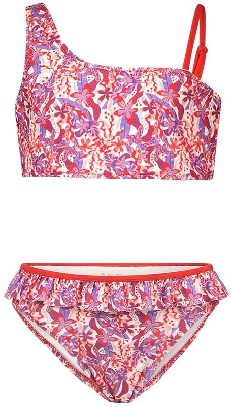 B.Nosy bikini met bloemdessin rood/paars/roze